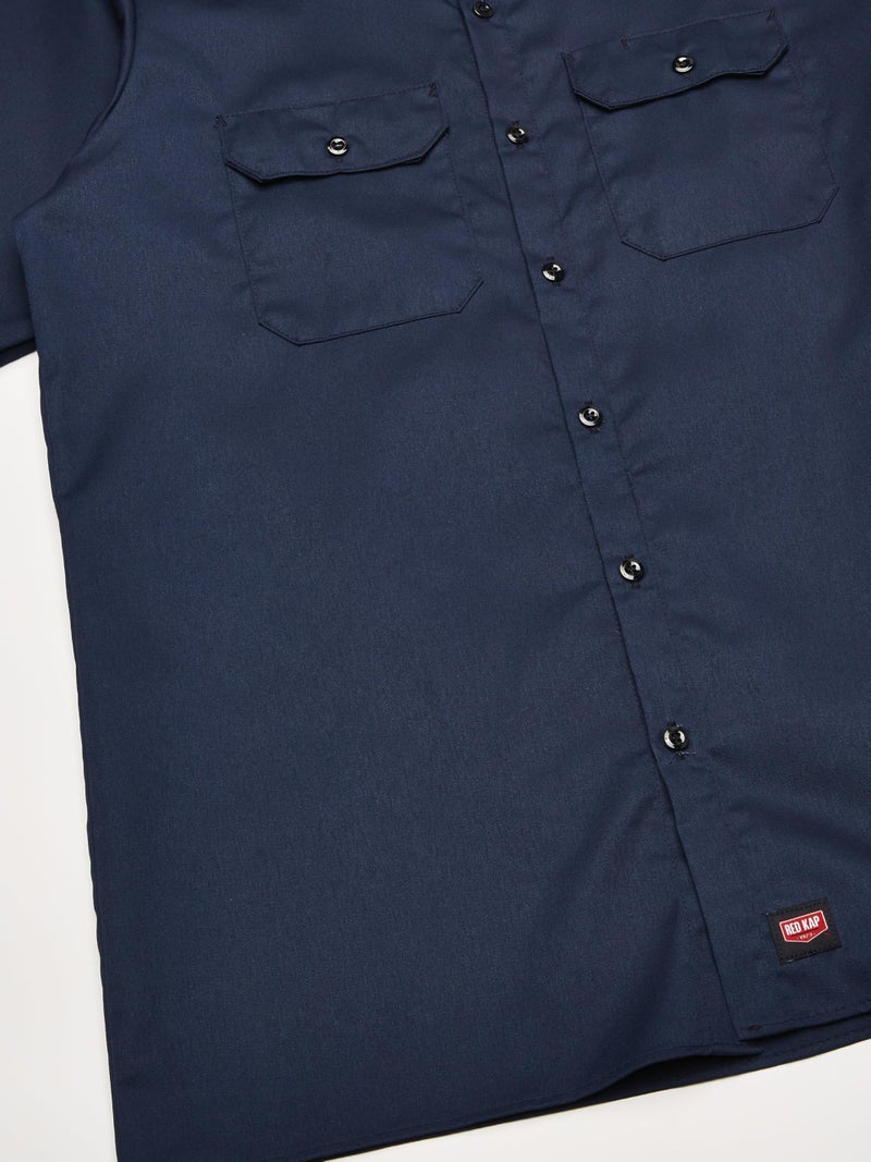 Red Kap mens Utility Uniform Shirt, Navy, 4X-Large US - Image 5
